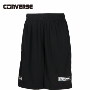 コンバース CONVERSE メンズ レディース プラクティスパンツ ポケットツキ ブラック/ホワイト CB241859 1911 ハーフパンツ ズボン