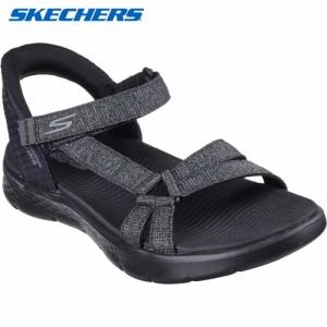 スケッチャーズ SKECHERS レディース ゴーウォークフレックスサンダル イルム ブラック 141481 BBK GO WALK FLEX SANDAL-ILLUM