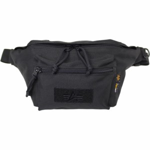 アルファインダストリーズ ALPHA INDUSTRIES ウエストバッグ TZ1060 ウエストポーチ ブラック 6620310 BK WAIST POUCH 鞄 アウトドア