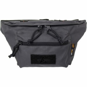 アルファインダストリーズ ALPHA INDUSTRIES ウエストバッグ TZ1060 ウエストポーチ グレー 6620312 GY WAIST POUCH 鞄 アウトドア