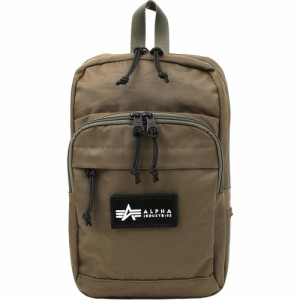 アルファインダストリーズ ALPHA INDUSTRIES ボディバッグ ワンショルダー オリーブ 6625356 ONE SHOULDER 斜め掛け カジュアルバッグ