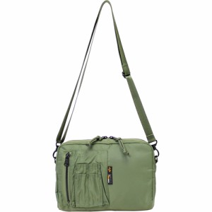 アルファインダストリーズ ALPHA INDUSTRIES ショルダーバッグ TZ1084 アップ ポーチ グリーン 6600950 UP POUCH 小さめ 鞄 肩掛け