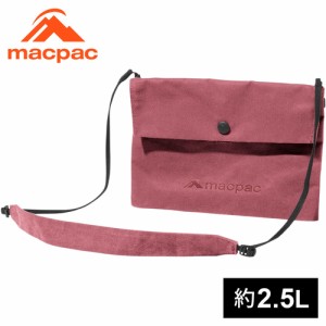 マックパック macpac ショルダーバッグ トレックミュゼット アップルバター MM81911 AB 2024春夏モデル 肩掛けバッグ サコッシュ