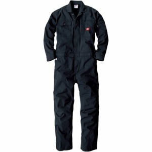 ディッキーズ Dickies メンズ レディース ストレッチオックスツナギ ネイビー D-736 1 オールインワン つなぎ 長袖 ロングパンツ