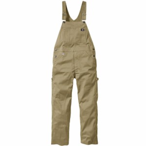 ディッキーズ Dickies メンズ レディース 作業着 T/Cストレッチオーバーオール カーキ D-769 14 サロペット ロングパンツ 長ズボン