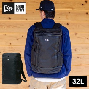 ニューエラ NEW ERA バックパック ボックスパック 32L ブラック 13529455 通勤通学 部活 PC収納 カジュアル レコードバッグ