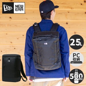 ニューエラ NEW ERA バックパック ボックスパック ミディアム 25L ブラック 13529454 通勤通学 部活 PC収納 カジュアル タウンユース