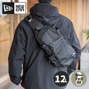 ニューエラ NEW ERA メンズ レディース スリングボディバッグ 12L ブラック 12325629 SLING BODY BAG カジュアル 斜め掛けバッグ