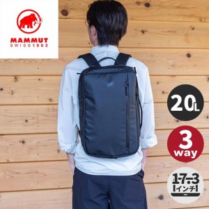 マムート MAMMUT メンズ レディース バックパック セオン 3ウェイ 20L ブラック 2510-04061 0001 Seon 3-Way 20 正規品 リュックサック