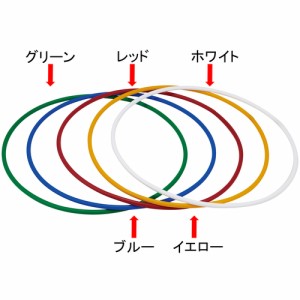 [北海道・沖縄・離島配送不可] ダンノ DANNO フラフープ カラーリングNO3 φ90cm エクササイズ 体育備品 体育用品 体育館 トレーニング