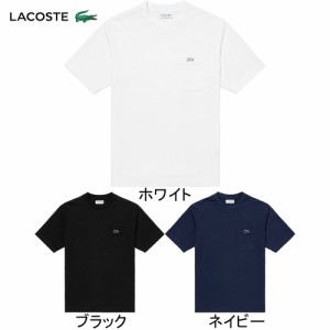 ラコステ LACOSTE メンズ 半袖Tシャツ アウトラインクロックポケットTシャツ TH5581-99 正規品 半袖 Tシャツ ワンポイント シンプル