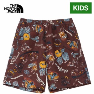 ザ・ノース・フェイス ノースフェイス キッズ パンツ アロハベントショート ヨセミテキャンプレッド NBJ42432 YR Aloha Vent Short