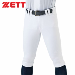 ゼット ZETT メンズ 野球ウェア ユニフォームパンツ ネオステイタス ユニフォーム ショートフィットパンツ ホワイト BU812CP 1100 野球