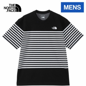 ザ・ノース・フェイス ノースフェイス メンズ 半袖Tシャツ ショートスリーブパネルボーダーティー ブラック NT32406 K S/S Panel Border