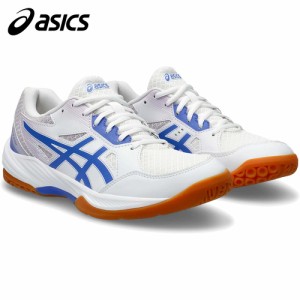 アシックス asics レディース ハンドボール 室内シューズ ゲルタスク 3 ホワイト/サファイア 1072A082 104 GEL-TASK 3