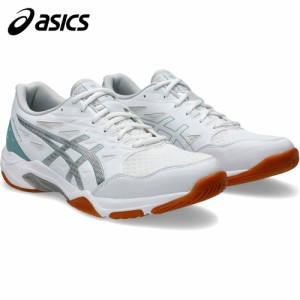 アシックス asics メンズ レディース バレーボールシューズ ゲルロケット 11 ホワイト/ティールティント 1073A065 102 GEL-ROCKET 11