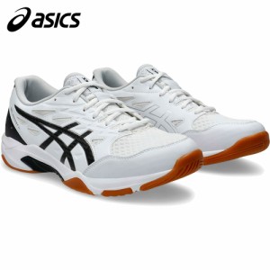 アシックス asics メンズ レディース バレーボールシューズ ゲルロケット 11 ホワイト/ピュアシルバー 1073A066 101 GEL-ROCKET 11