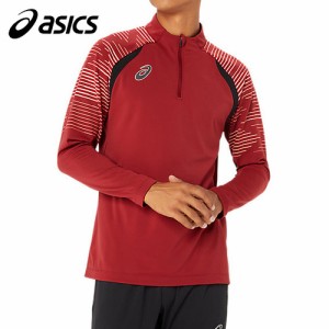 アシックス asics メンズ サッカーストレッチハーフジップトレーニングジャケット ビートジュース 2101A270 600 HZ JACKET