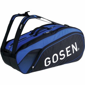 ゴーセン GOSEN ラケットバッグPro ブルー BA24PR 20 テニス バドミントン テニスバッグ ラケット収納  鞄 スポーツ 試合 練習