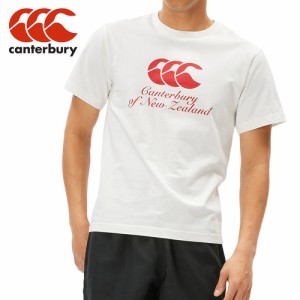 カンタベリー CANTERBURY メンズ ショートスリーブ ティーシャツ オフホワイト RA34122 11 S/S T-SHIRT 半袖 Tシャツ トップス ウェア