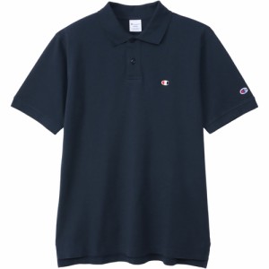 チャンピオン Champion メンズ ポロシャツ ネイビー C3-Z358 370 POLO SHIRT 半袖 カジュアルウェア アウトドア デイリーユース