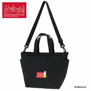 マンハッタンポーテージ Manhattan Portage ホワイトストーン トートバッグ ミッフィー ブラック MP1360MIFF Whitestone Tote Bag miffy