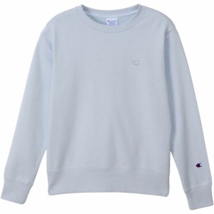 チャンピオン Champion レディース トレーナー クルーネックスウェットシャツ ペールブルー CW-Y018 310 CREW NECK SWEATS スウェット