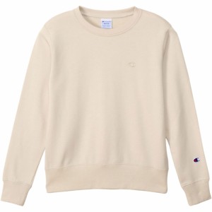 チャンピオン Champion レディース トレーナー クルーネックスウェットシャツ ナチュラル CW-Y018 815 CREW NECK SWEATS スウェット