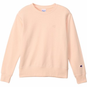 チャンピオン Champion レディース トレーナー クルーネックスウェットシャツ サーモンピンク CW-Y018 925 CREW NECK SWEATS スウェット