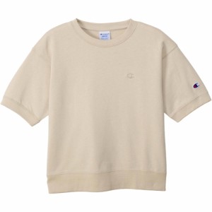 チャンピオン Champion レディース 半袖Tシャツ ショートスリーブスウェットシャツ ナチュラル CW-Z008 815 SHORT SLEEVE SWE 半袖