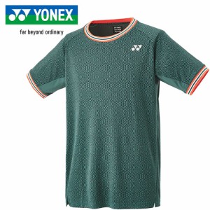 ヨネックス YONEX メンズ レディース ユニゲームシャツ（フィットスタイル） オリーブ 10560 149 バドミントン テニス ゲームウエア