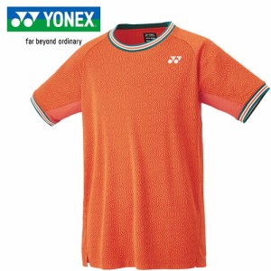 ヨネックス YONEX メンズ レディース ユニゲームシャツ（フィットスタイル） ブライトオレンジ 10560 160 バドミントン テニス