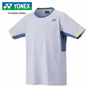 ヨネックス YONEX メンズ レディース ユニゲームシャツ（フィットスタイル） ミストブルー 10563 406 バドミントン テニス ゲームウエア
