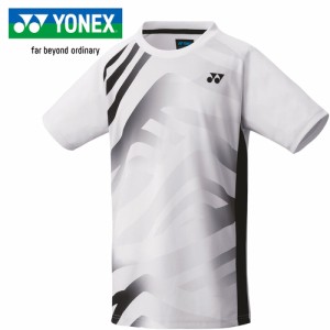 ヨネックス YONEX キッズ ジュニアゲームシャツ ホワイト 10566J 011 バドミントン テニス ゲームウエア 子供 半袖 シャツ Tシャツ