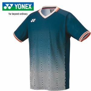 ヨネックス YONEX メンズ ゲームシャツ（フィットスタイル） ナイトスカイ 10567 609 バドミントン テニス ゲームウエア 半袖 シャツ