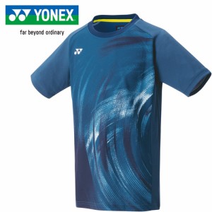 ヨネックス YONEX キッズ ジュニアゲームシャツ ナイトスカイ 10568J 609 バドミントン テニス ゲームウエア 子供 半袖 シャツ Tシャツ