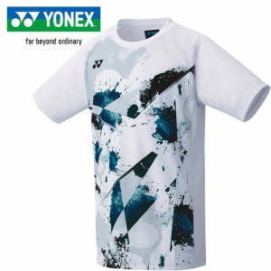 ヨネックス YONEX キッズ ジュニアゲームシャツ ホワイト 10570J 011 バドミントン テニス ゲームウエア 子供 半袖 シャツ Tシャツ