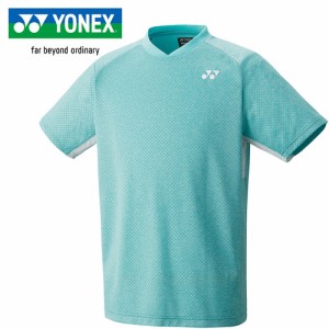 ヨネックス YONEX メンズ レディース ユニゲームシャツ（フィットスタイル） ウォーターグリーン 10598 048 テニス バドミントン