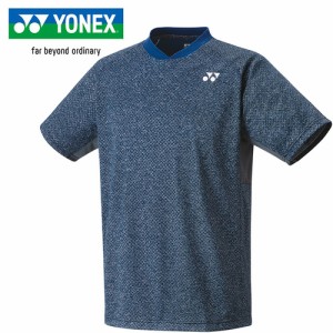 ヨネックス YONEX メンズ レディース ユニゲームシャツ（フィットスタイル） ダークネイビー 10598 554 テニス バドミントン
