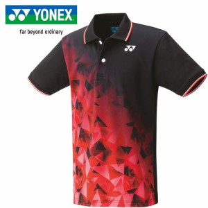 ヨネックス YONEX キッズ ジュニアゲームシャツ ブラック 10601J 007 テニス バドミントン ゲームウエア 半袖 シャツ Tシャツ トップス