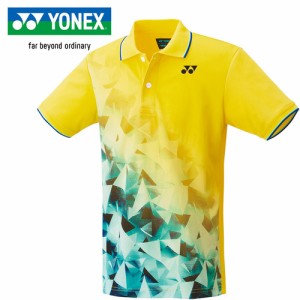 ヨネックス YONEX キッズ ジュニアゲームシャツ ライトイエロー 10601J 279 テニス バドミントン ゲームウエア 半袖 シャツ Tシャツ