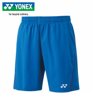 ヨネックス YONEX メンズ レディース バドミントンウェア ゲームパンツ ユニニットハーフパンツ ブラストブルー 15124 786 バドミントン