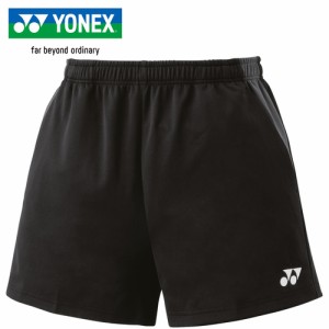 ヨネックス YONEX メンズ レディース ユニニットショートパンツ ブラック 15186 007 テニス バドミントン ハーフパンツ ズボン ボトムス