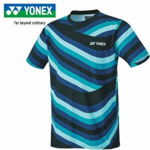 ヨネックス YONEX メンズ レディース ユニドライTシャツ ブラック 16679 007 テニス バドミントン 半袖 シャツ Tシャツ トップス