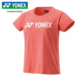 ヨネックス YONEX レディース ウィメンズTシャツ ゼラニウムピンク 16689 522 テニス バドミントン 半袖 シャツ Tシャツ トップス