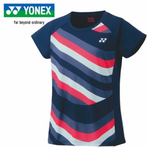 ヨネックス YONEX レディース ウィメンズドライTシャツ インディゴマリン 16694 458 テニス バドミントン 半袖 シャツ Tシャツ トップス