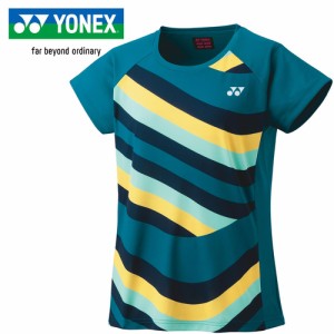 ヨネックス YONEX レディース ウィメンズドライTシャツ ブルーグリーン 16694 749 テニス バドミントン 半袖 シャツ Tシャツ トップス