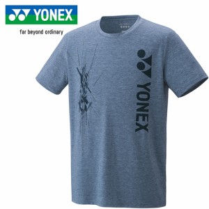 ヨネックス YONEX メンズ レディース ユニTシャツ（フィットスタイル） ネイビーブルー 16710 019 テニス バドミントン 半袖 シャツ