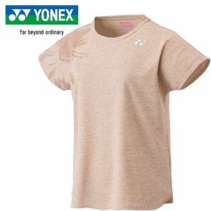ヨネックス YONEX レディース ウィメンズドライTシャツ サンドベージュ 16712 194 テニス バドミントン 半袖 シャツ Tシャツ トップス