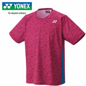 ヨネックス YONEX メンズ レディース ユニドライTシャツ グレープ 16734 302 テニス バドミントン 半袖 シャツ Tシャツ トップス